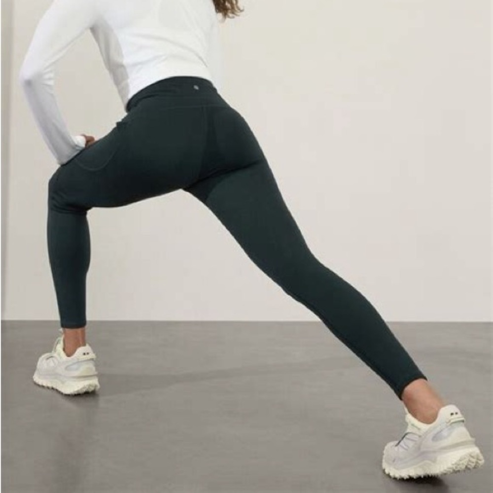 Athleta Altitude Edge Stash Leggings Cypress Size S